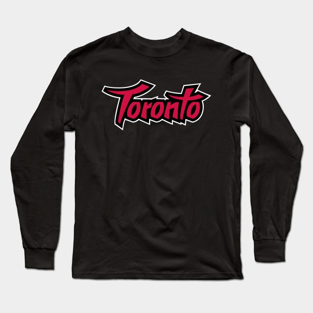 Toronto, Retro Long Sleeve T-Shirt by KFig21